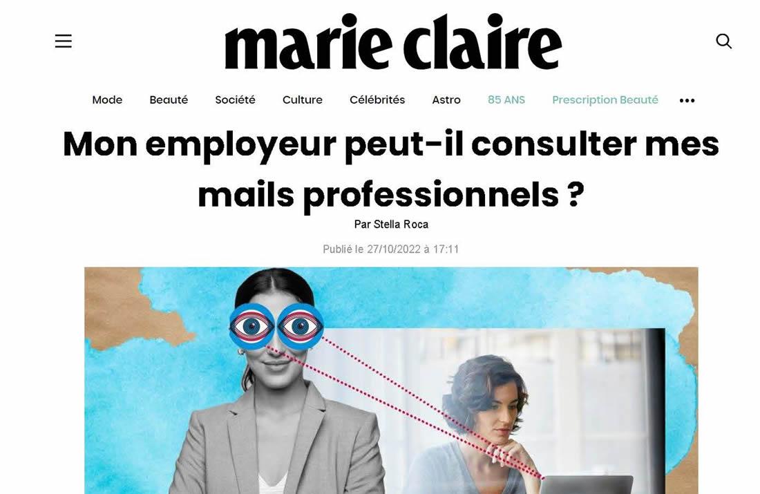 Mon Employeur Peut Il Consulter Mes Mails Professionnels Marie